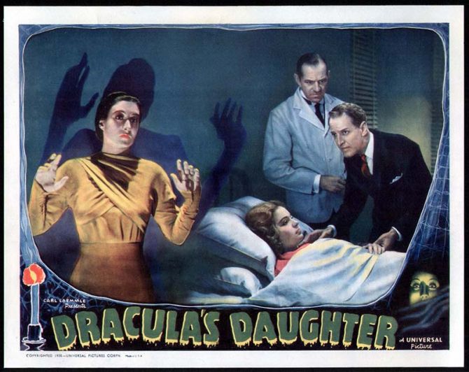 Dracula's Daughter Lobby Card #2