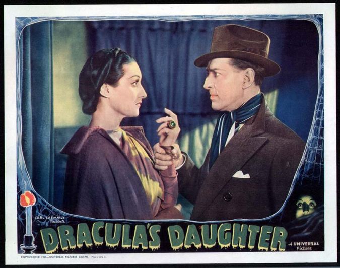 Dracula's Daughter Lobby Card #6