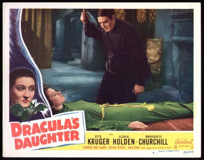 Dracula's Daughter Lobby Card Reel Art #8